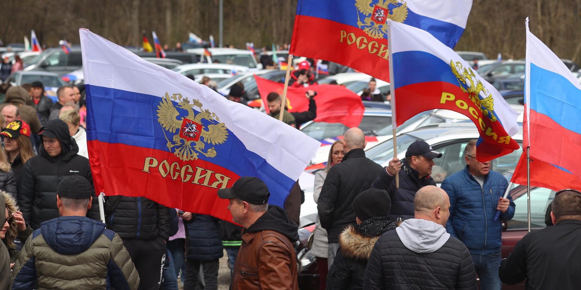 pro russischer autokorso kaufbeu