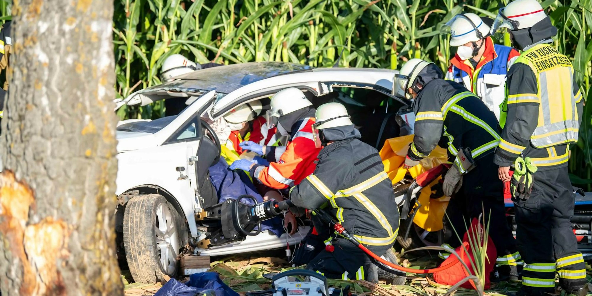 Unfall in EU-Esch