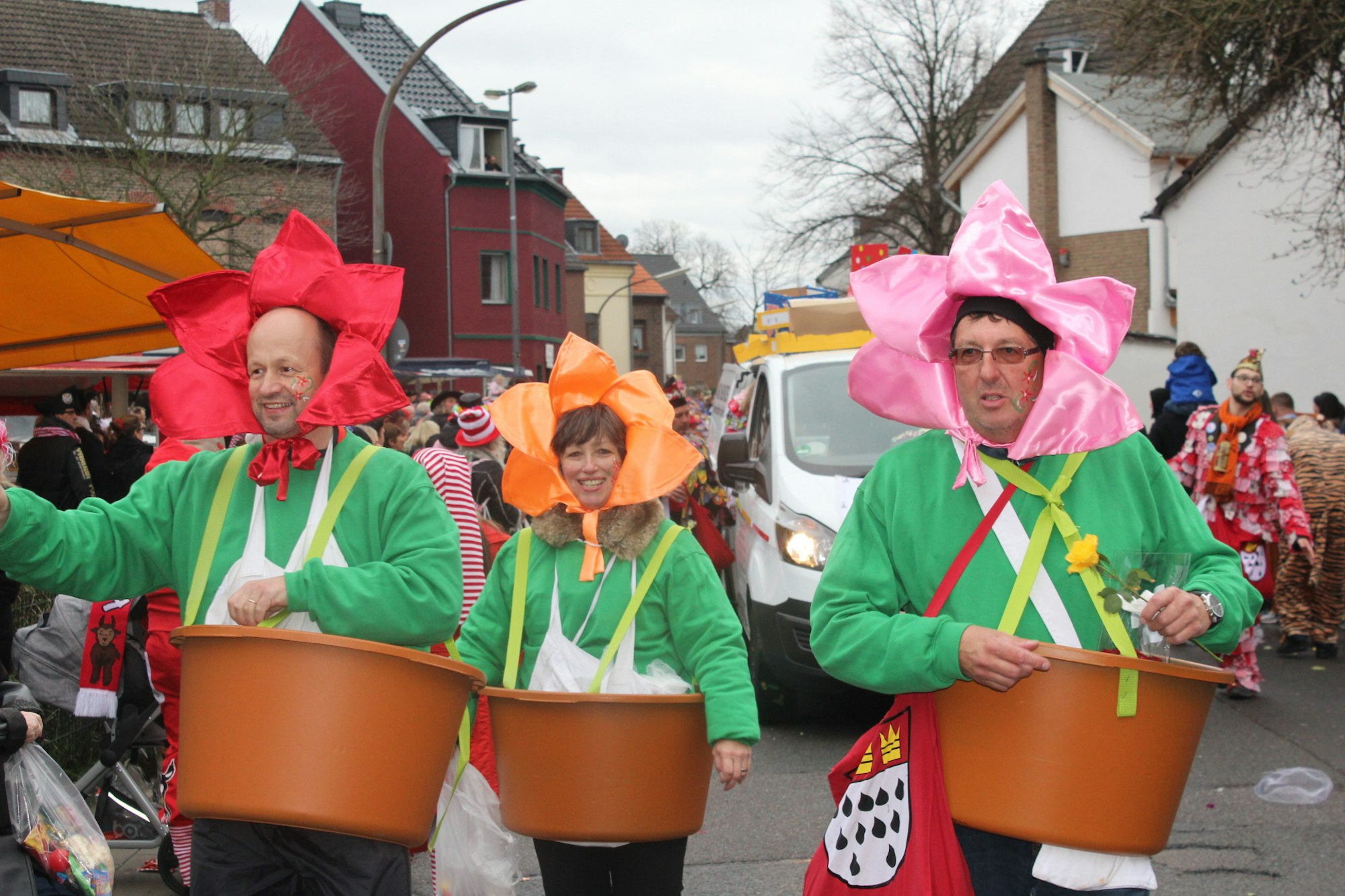 AuchTopfblumen gingen in Niehl mit.