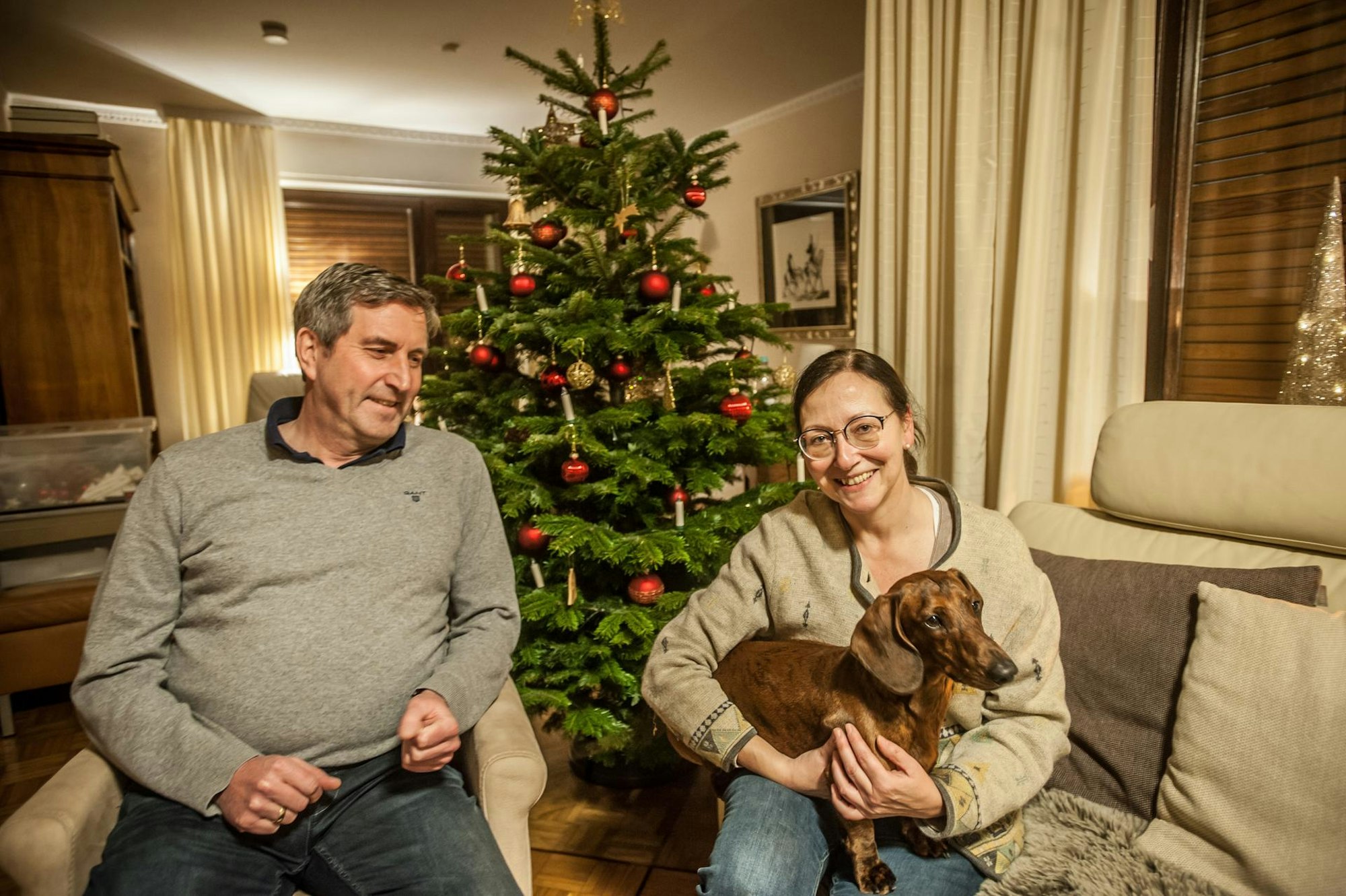 Weihnachten im Provisorium Lev Webers