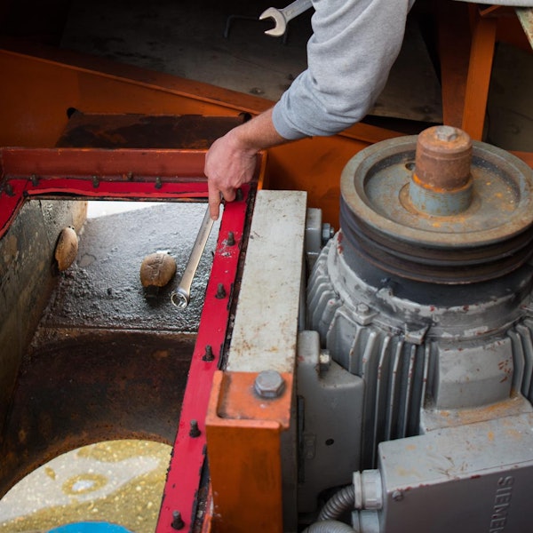 Unscheinbare Schweißnaht