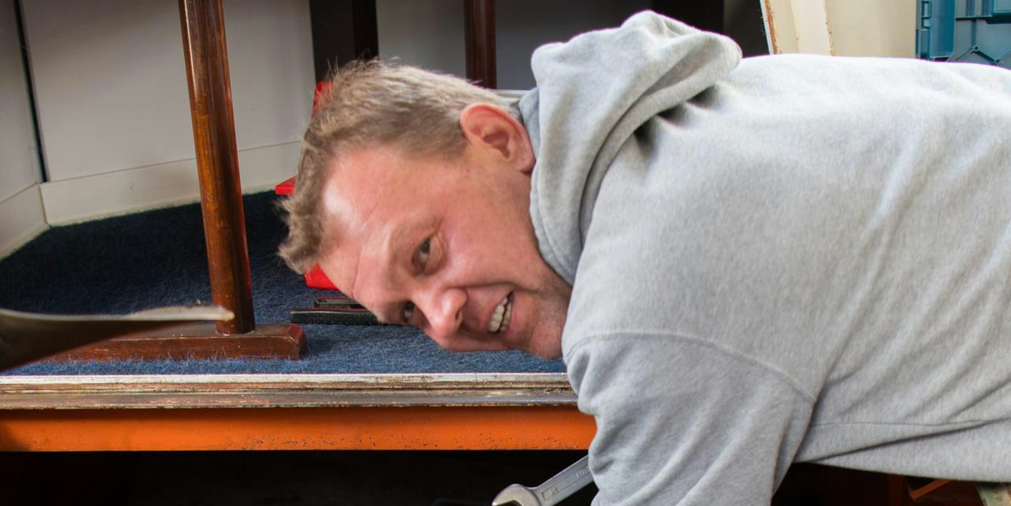 Unscheinbare Schweißnaht