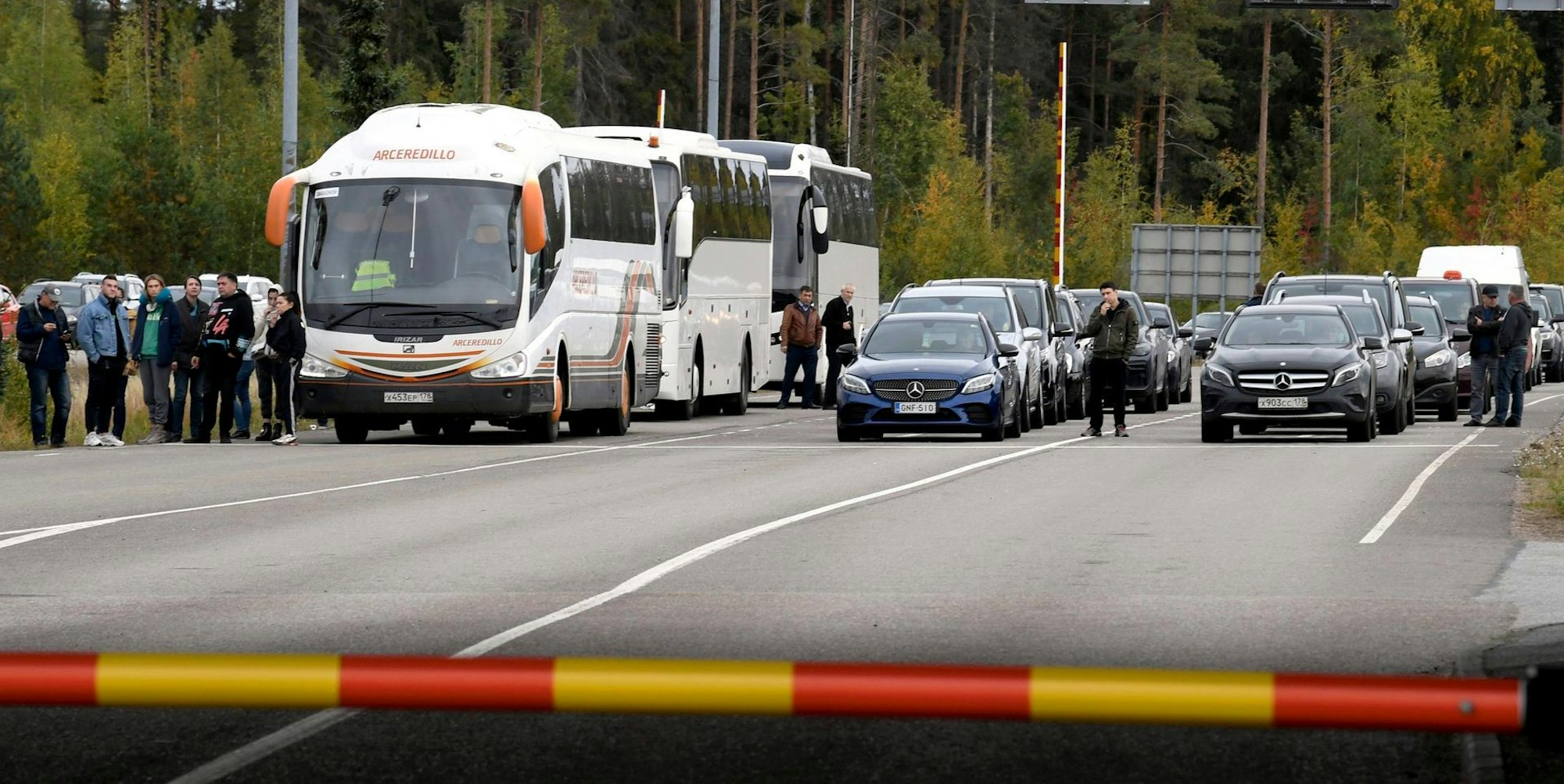 Finnland Grenze DPA 2809