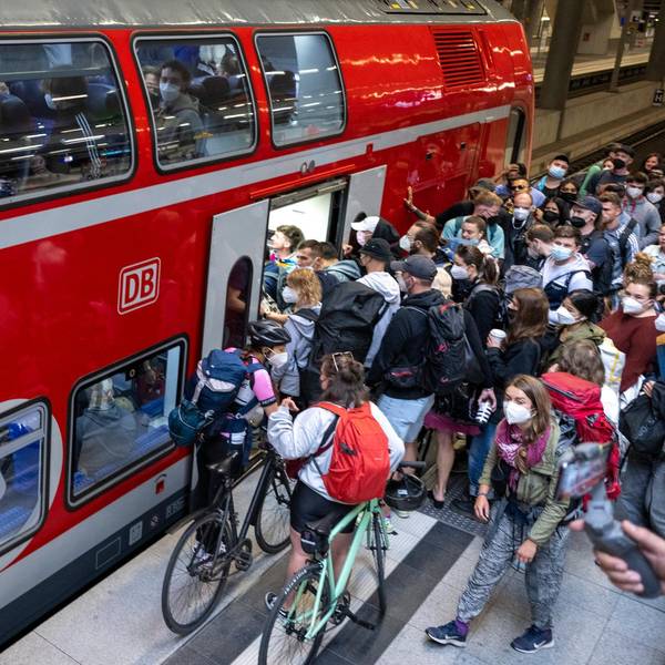 9-Euro-Ticket Gedränge Berlin