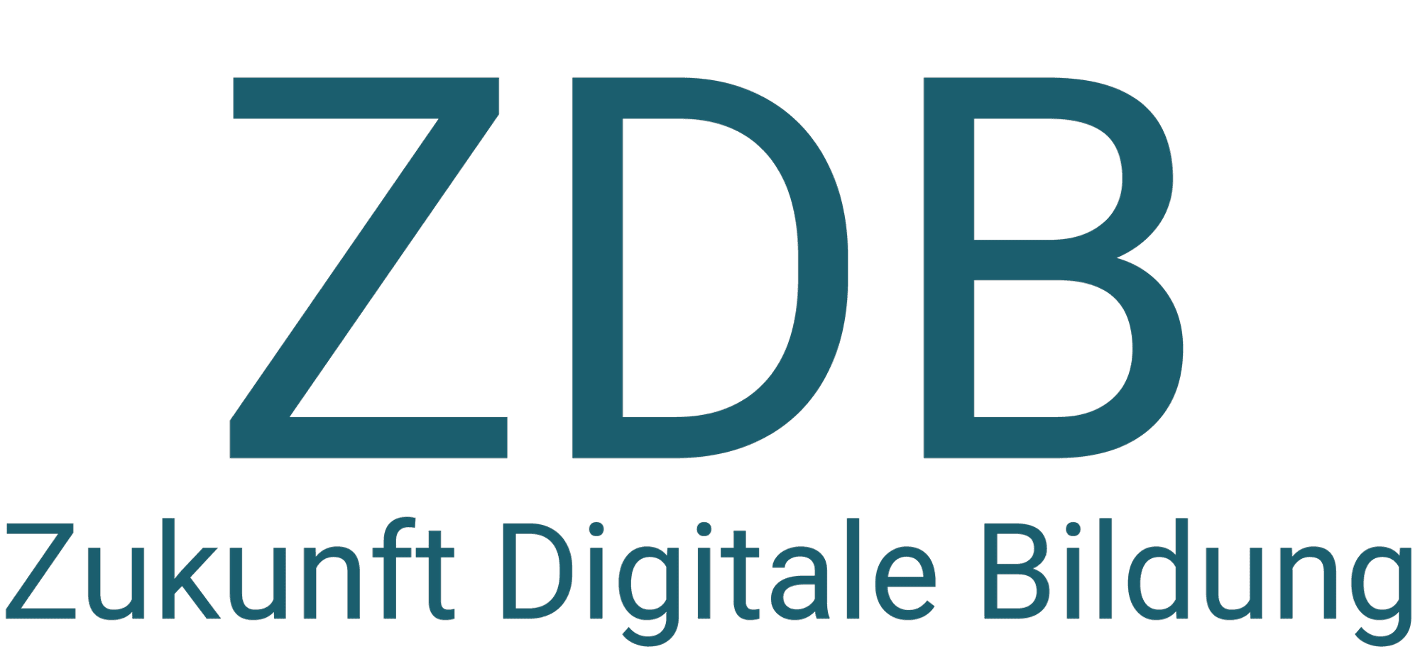 Logo Zukunft Digitale Bildung Transparent Grün