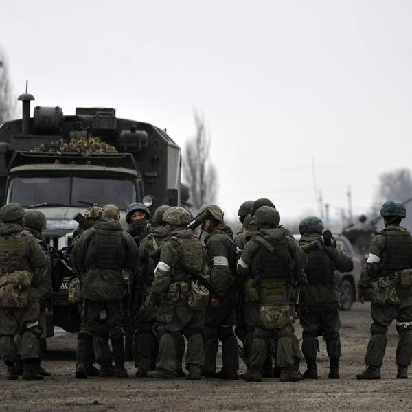 LKW Z Soldaten Russland