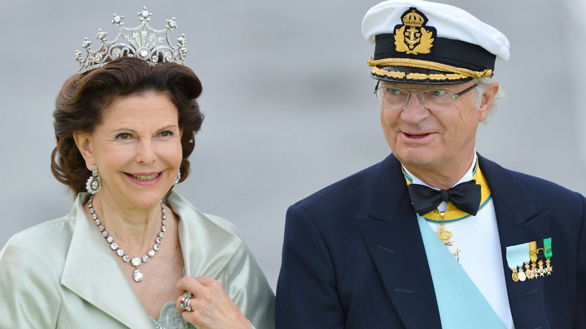 Königin Silvia und König Carl XVI. Gustaf von Schweden.