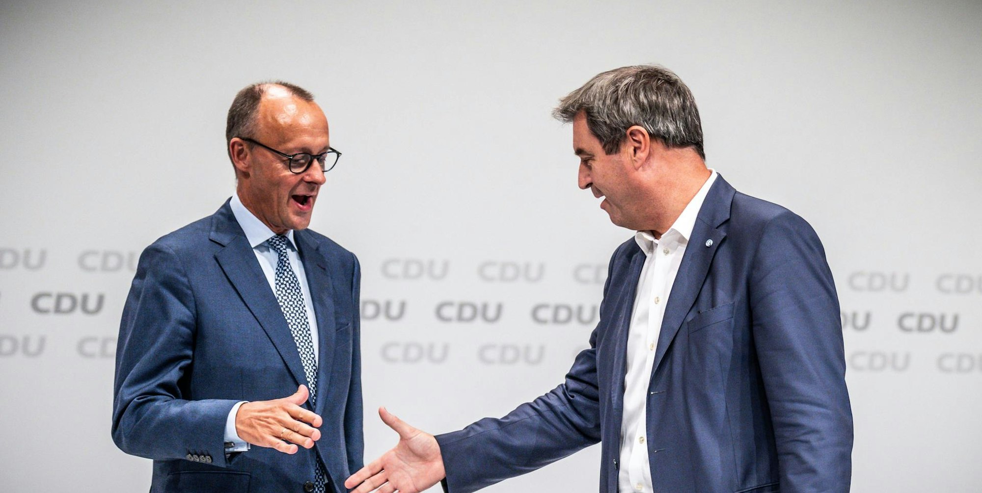 Merz Söder DPA 110922