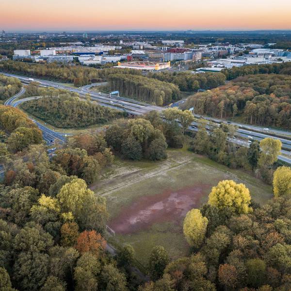 Gewerbegebiet Ossendorf Luftaufnahme