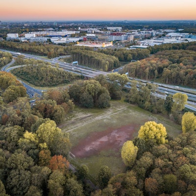 Gewerbegebiet Ossendorf Luftaufnahme