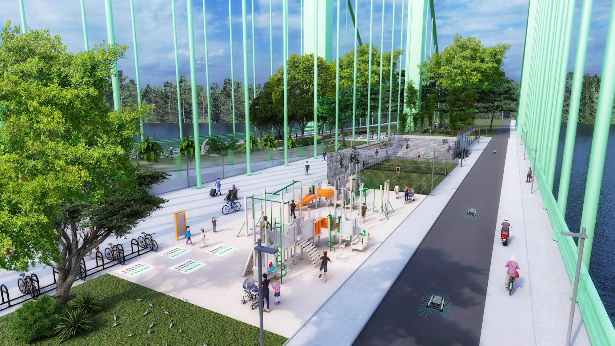 CDU-Vorschlag Rodenkirchener Brücke