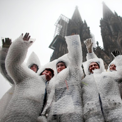karneval vor dem dom