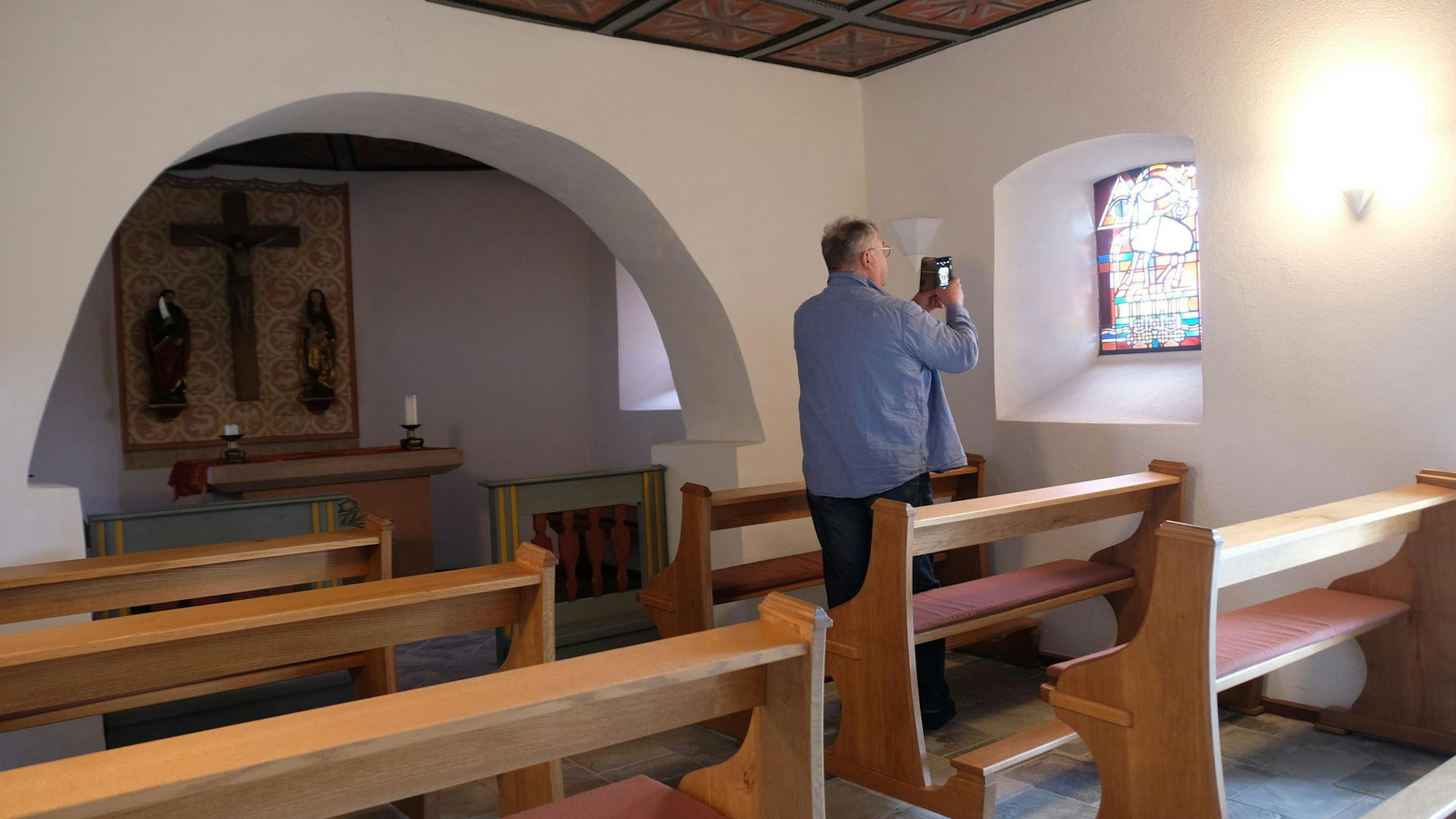 Reinhard Lubbe in Kapelle Giescheid