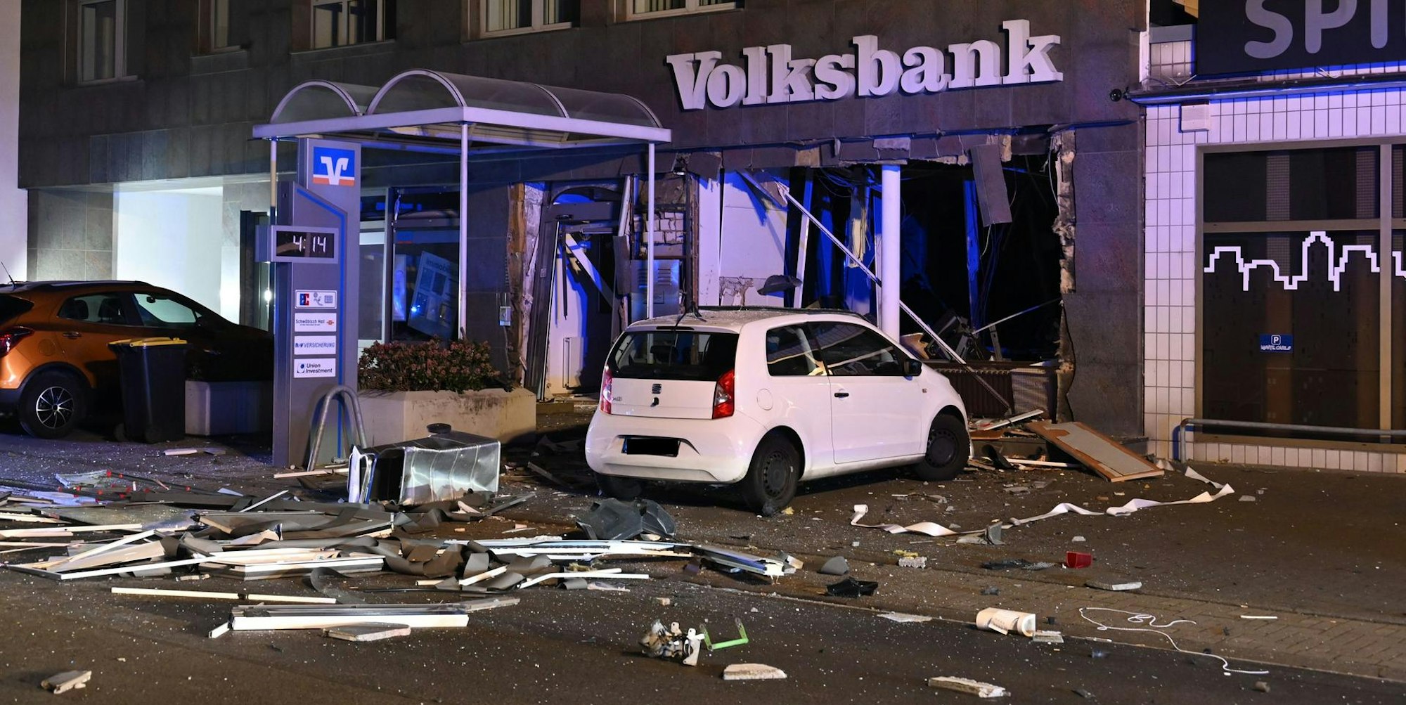 Volksbank Elsdorf Sprengung