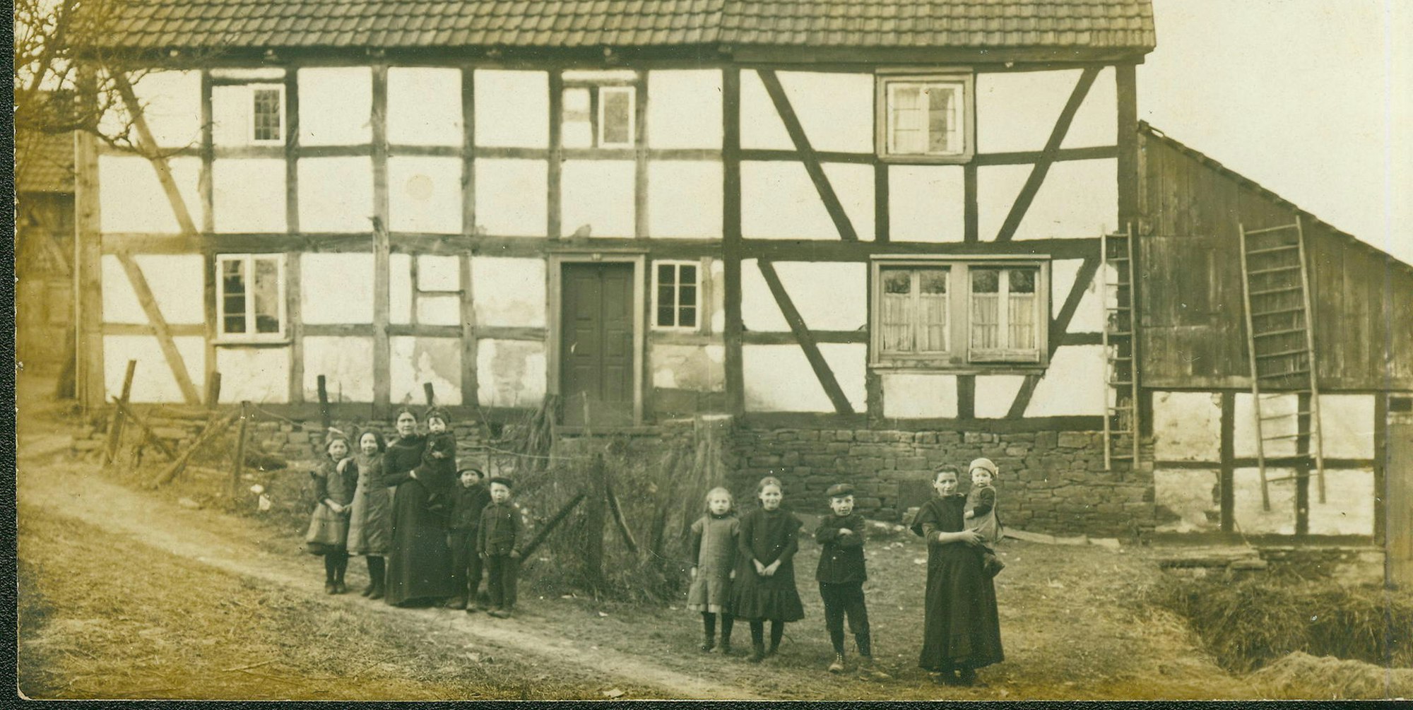 Ruland_vor_1_Wk_Unter_Ossenbach_Kuerten_Bauernfamilie_au