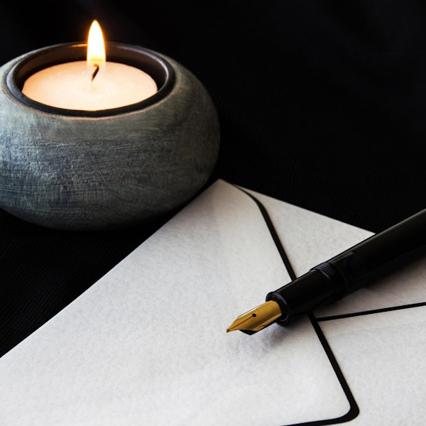 Symbolbild Kondolenzschreiben
