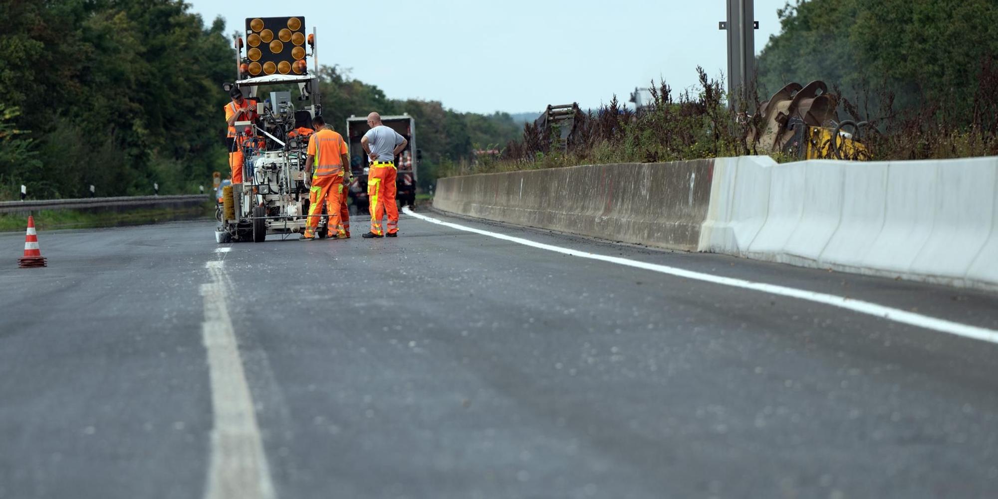 A61 Erftstadt Unwetter Wasser