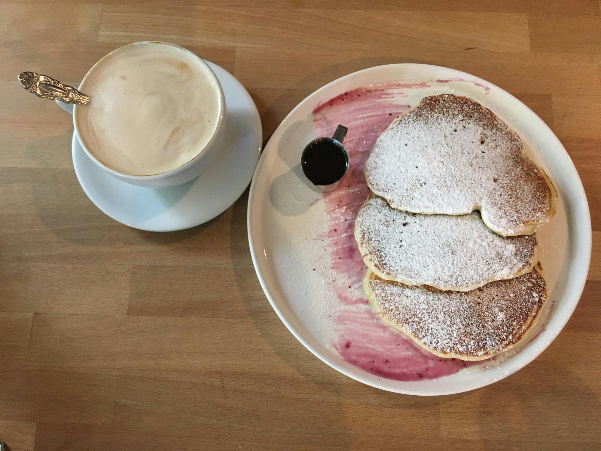 cafe bo Pancakes von oben laura klemens