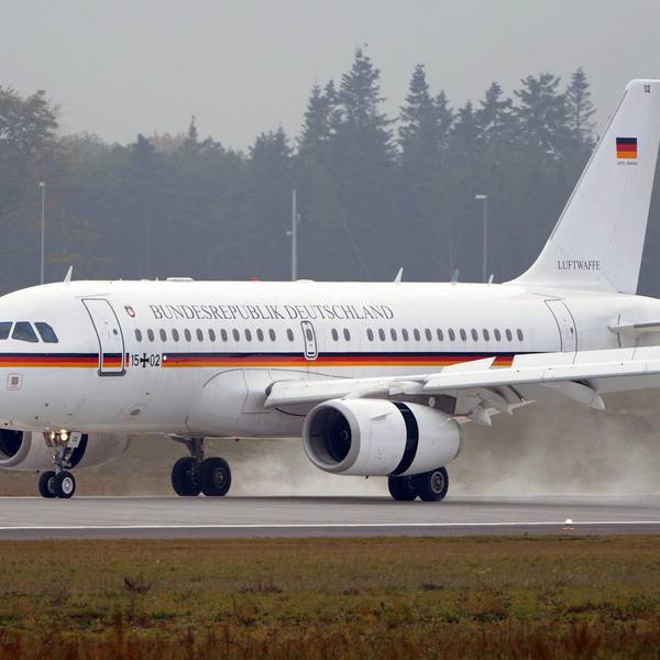 Regierungsflieger Merkel