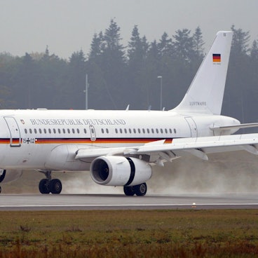 Regierungsflieger Merkel