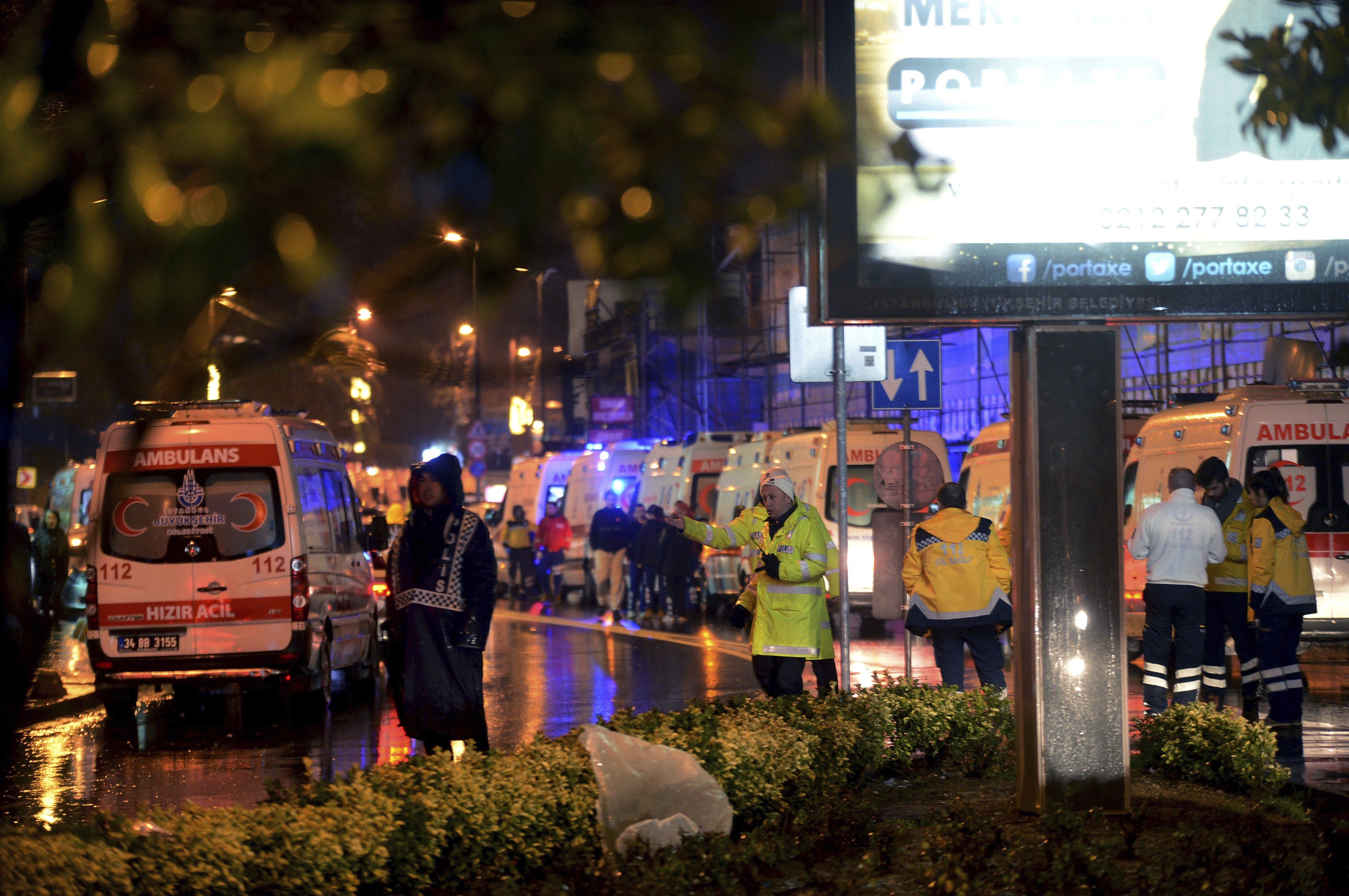 Türkei-Krankenwagen Sicherheitskräfte