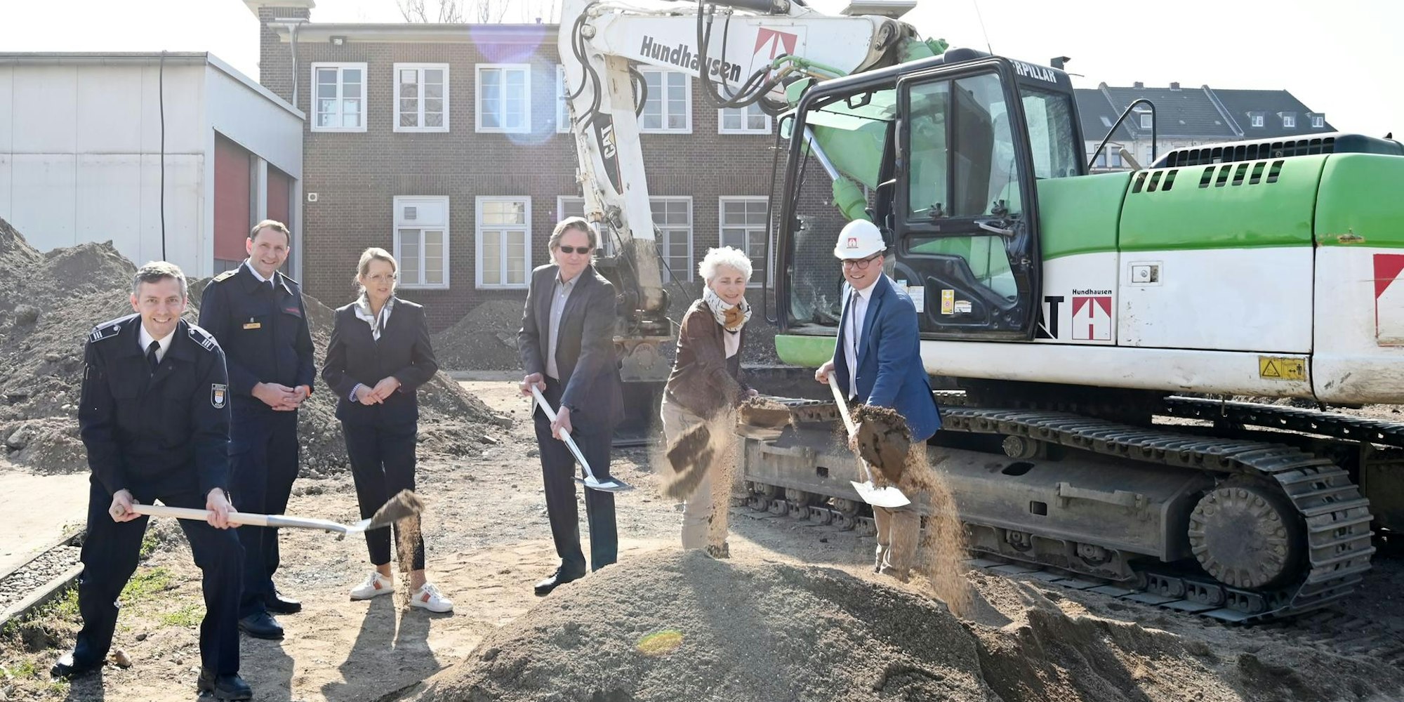 Spatenstich Anbau Feuerwache