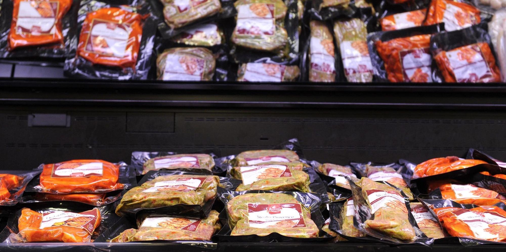 Fleisch Supermarkt