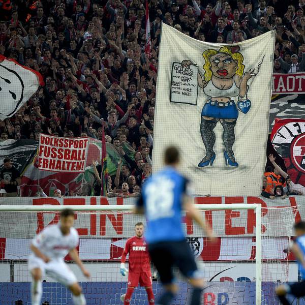 Plakat gegen Hopp