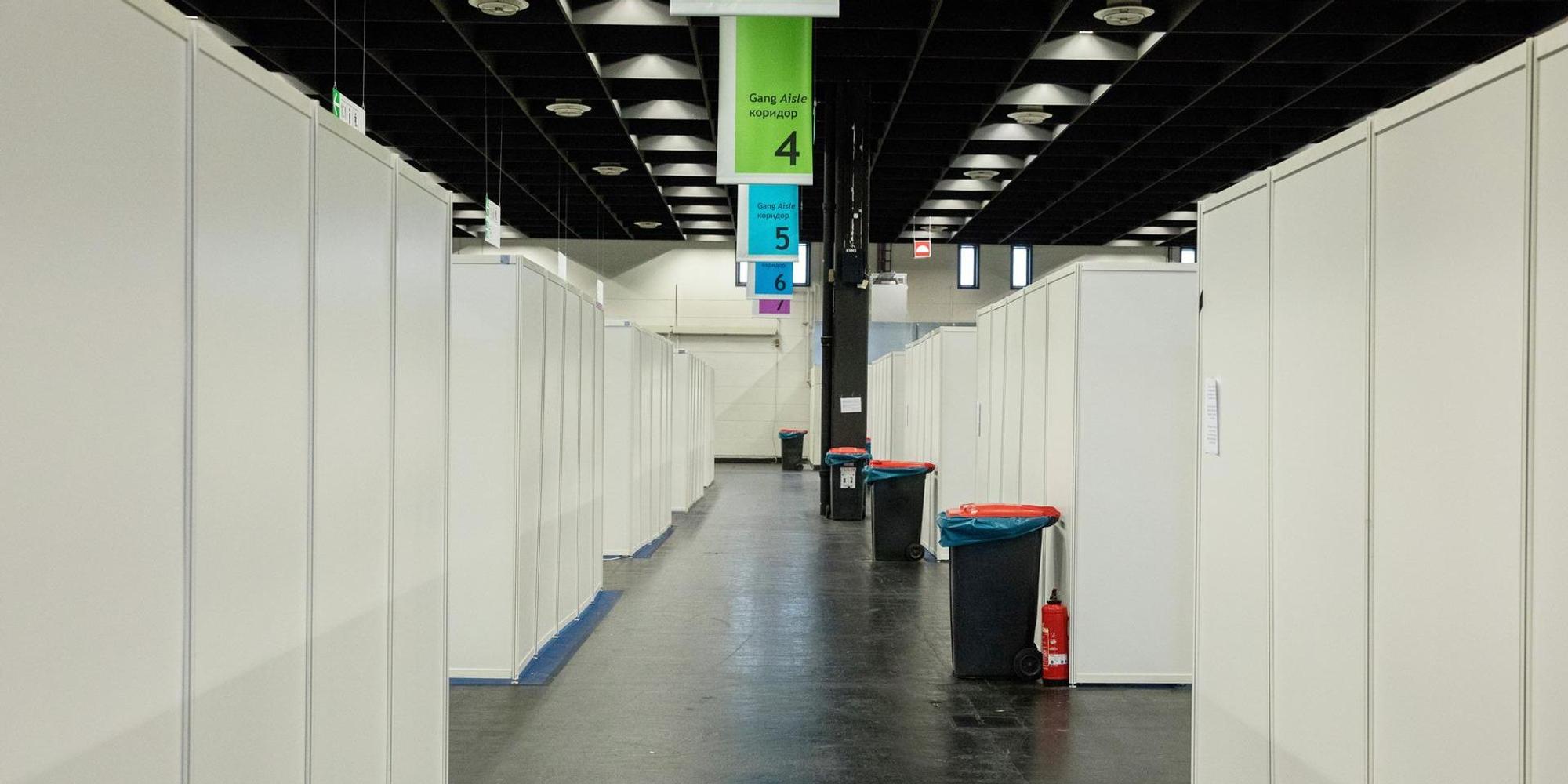 Geflüchtete Messe Köln April 22
