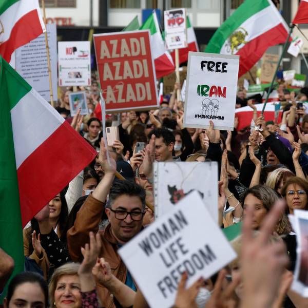 Köln Demo Iran dpa 291022