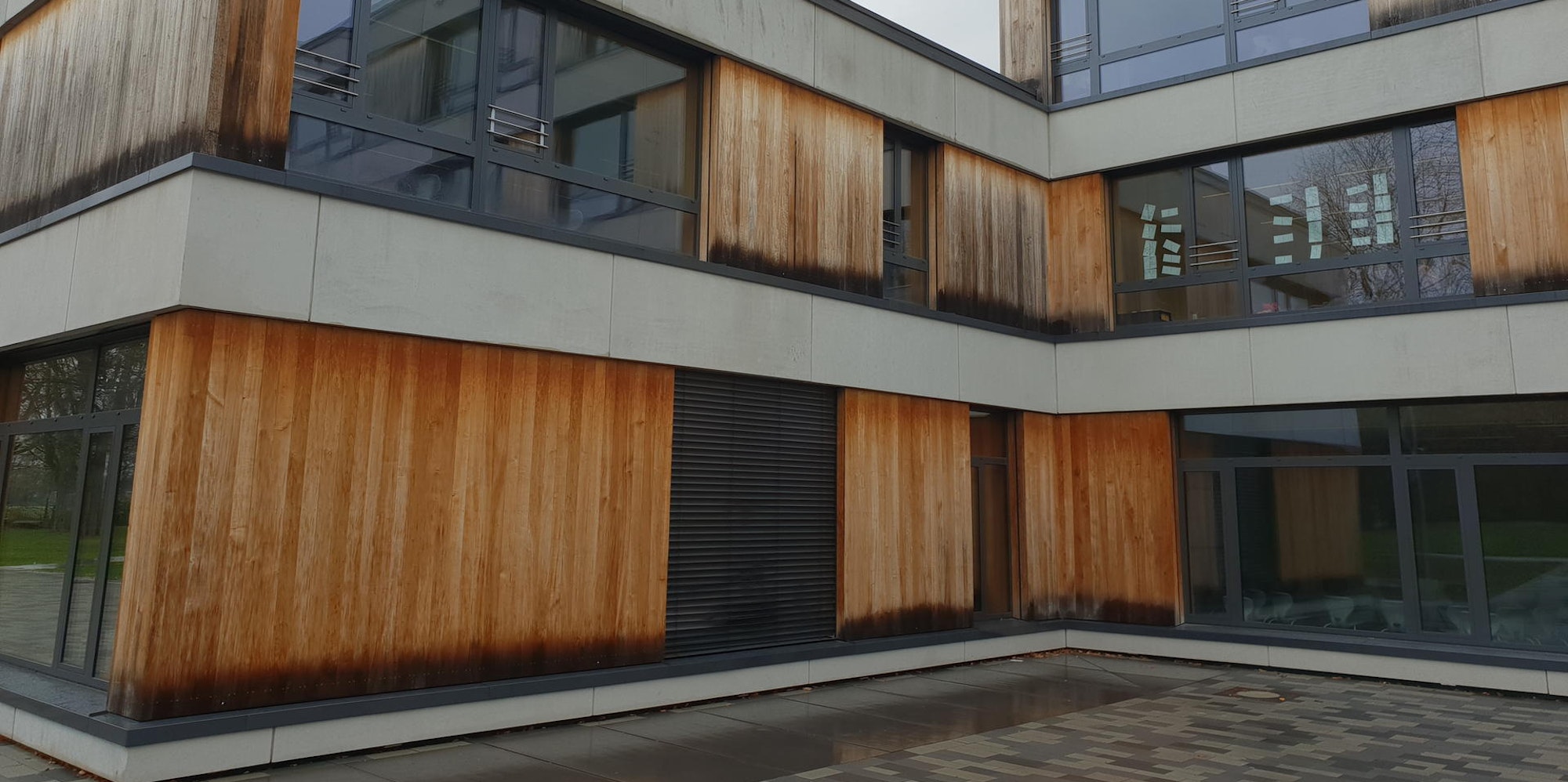 Gesamtschule-holzfassade