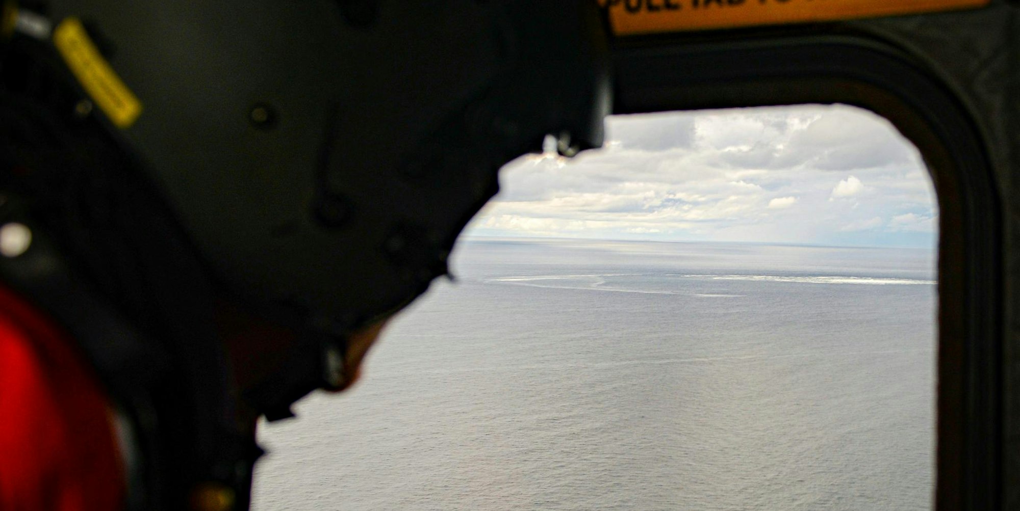 Nord Stream Leck Helikopter 2909