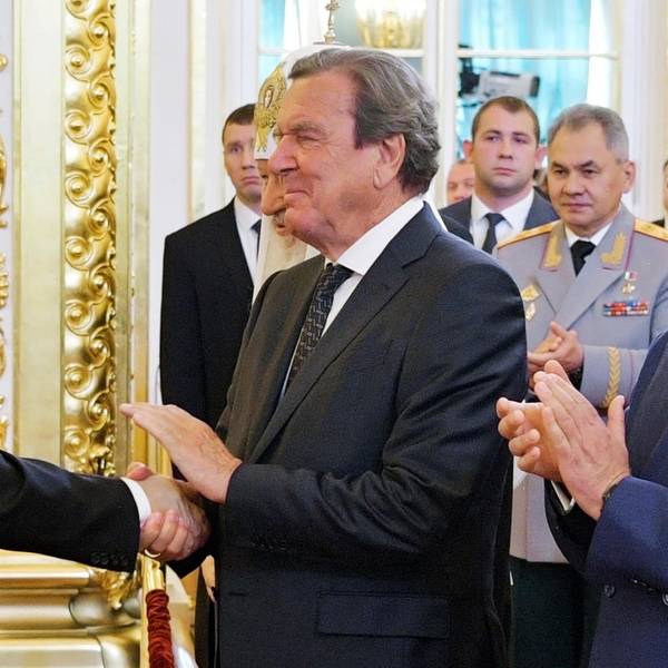 Schröder Putin Mai 2018