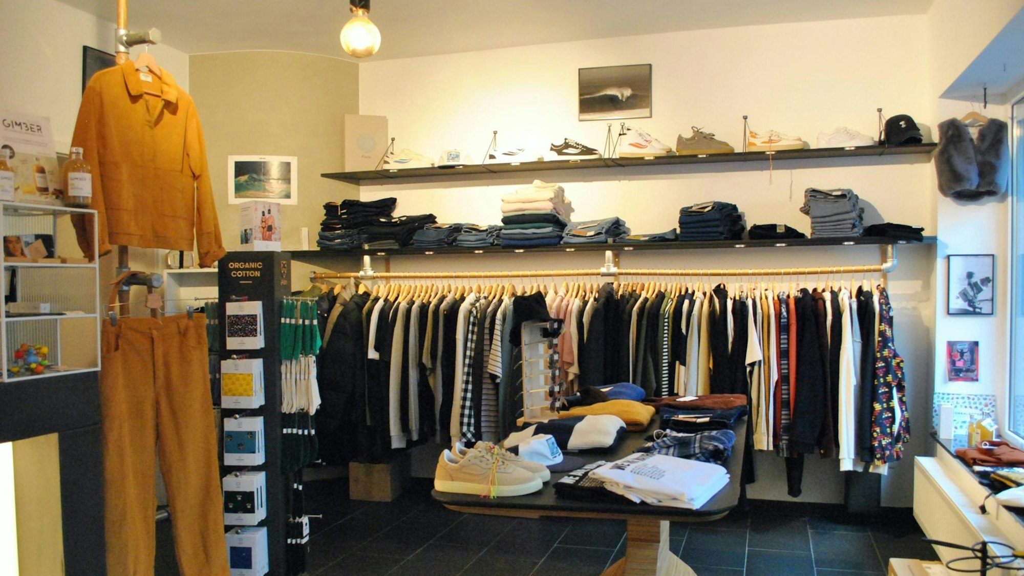 Innenraum eines Modegeschäfts