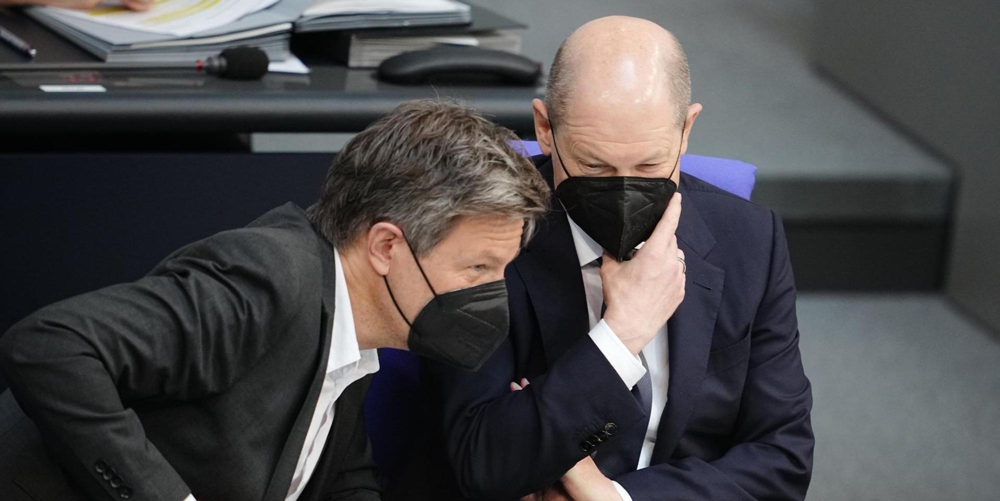 Scholz Habeck Generaldebatte