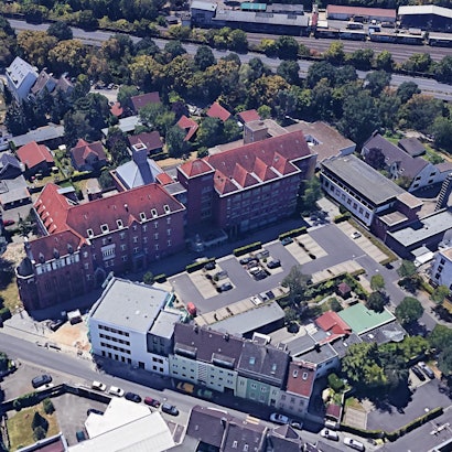 St Agatha Köln Niehl Luftbild