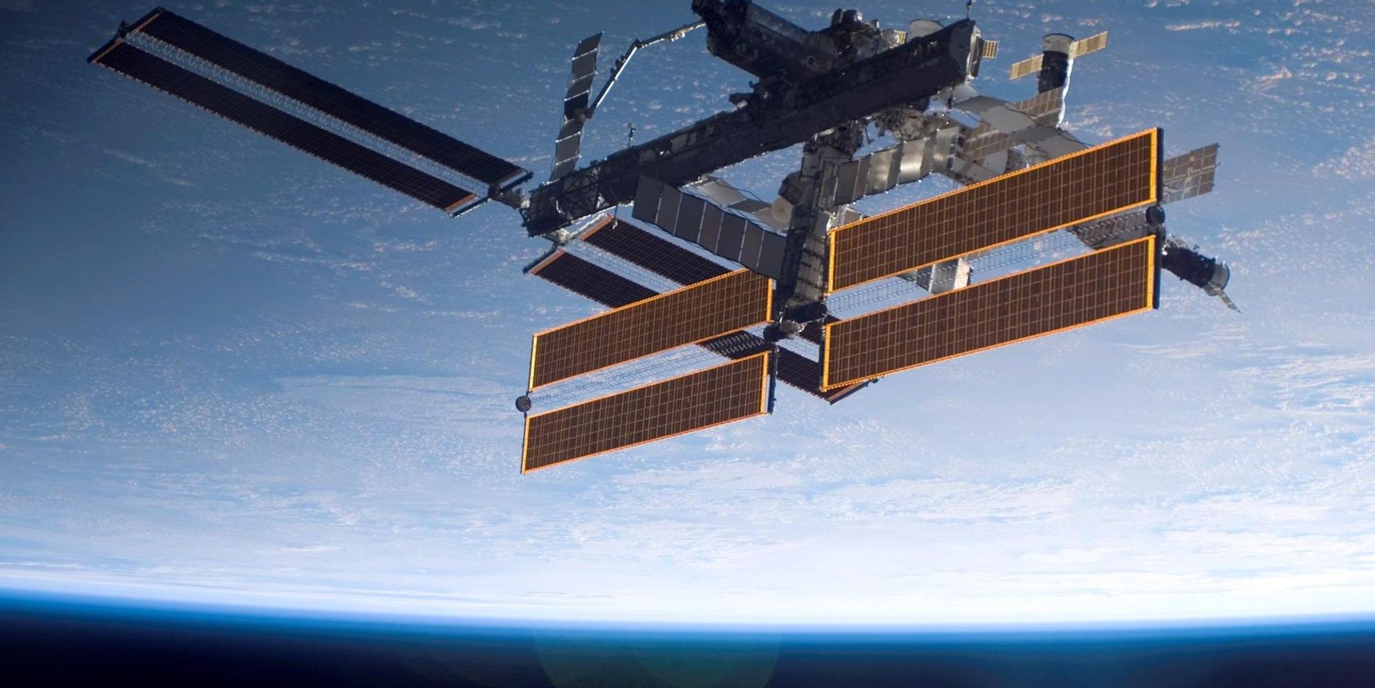ISS Erde