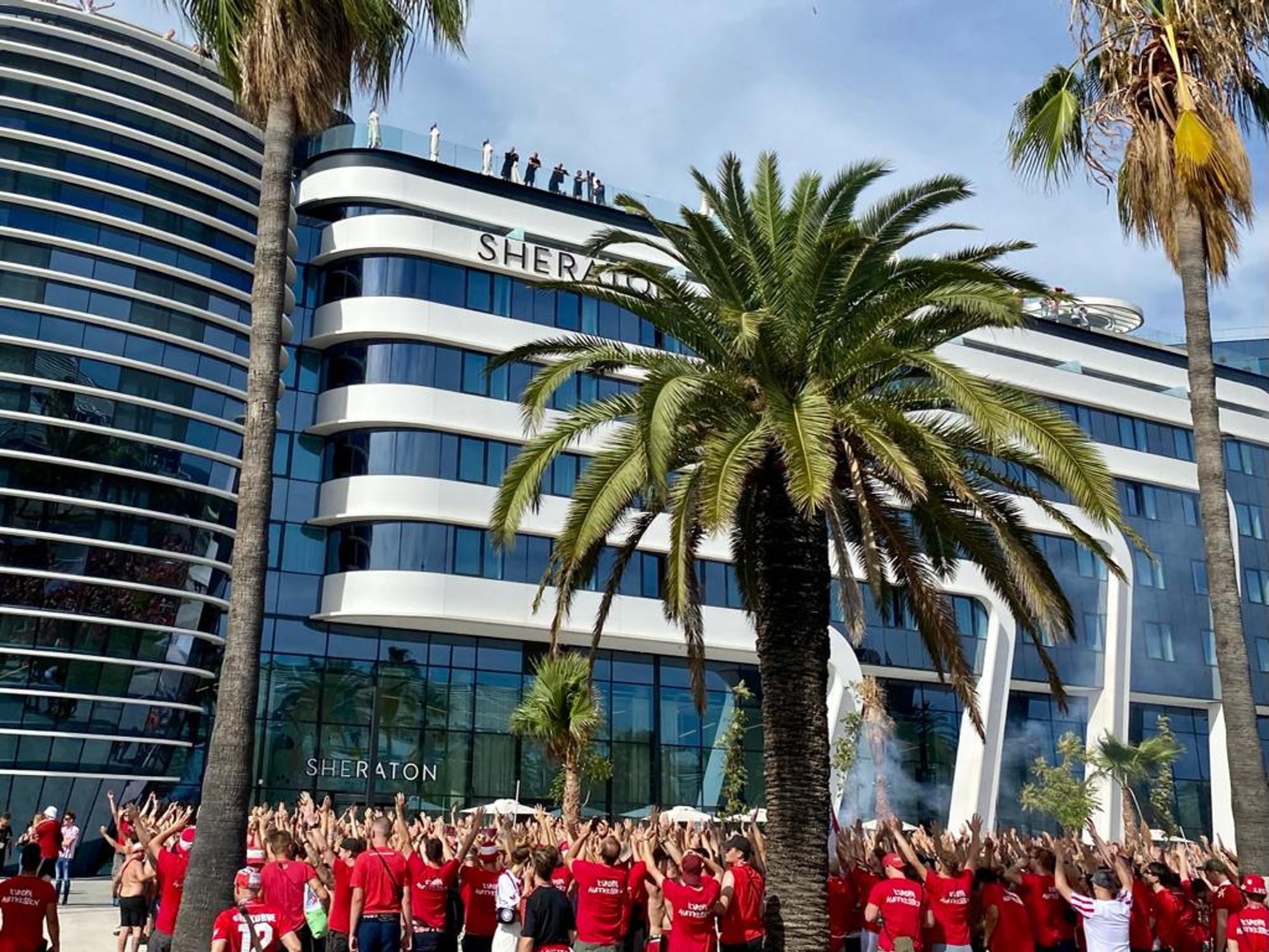 Trainerstab in Nizza