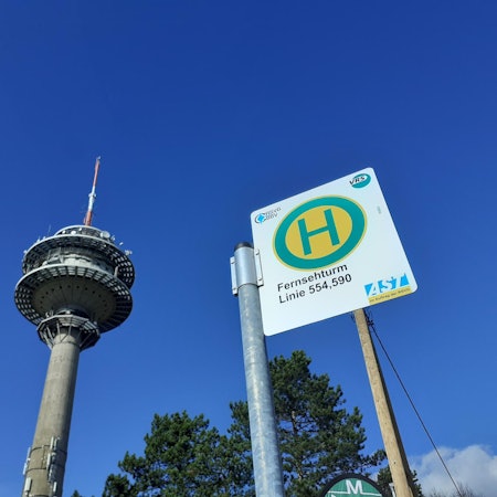 RS Fernsehturm Haltestelle Nachdreh
