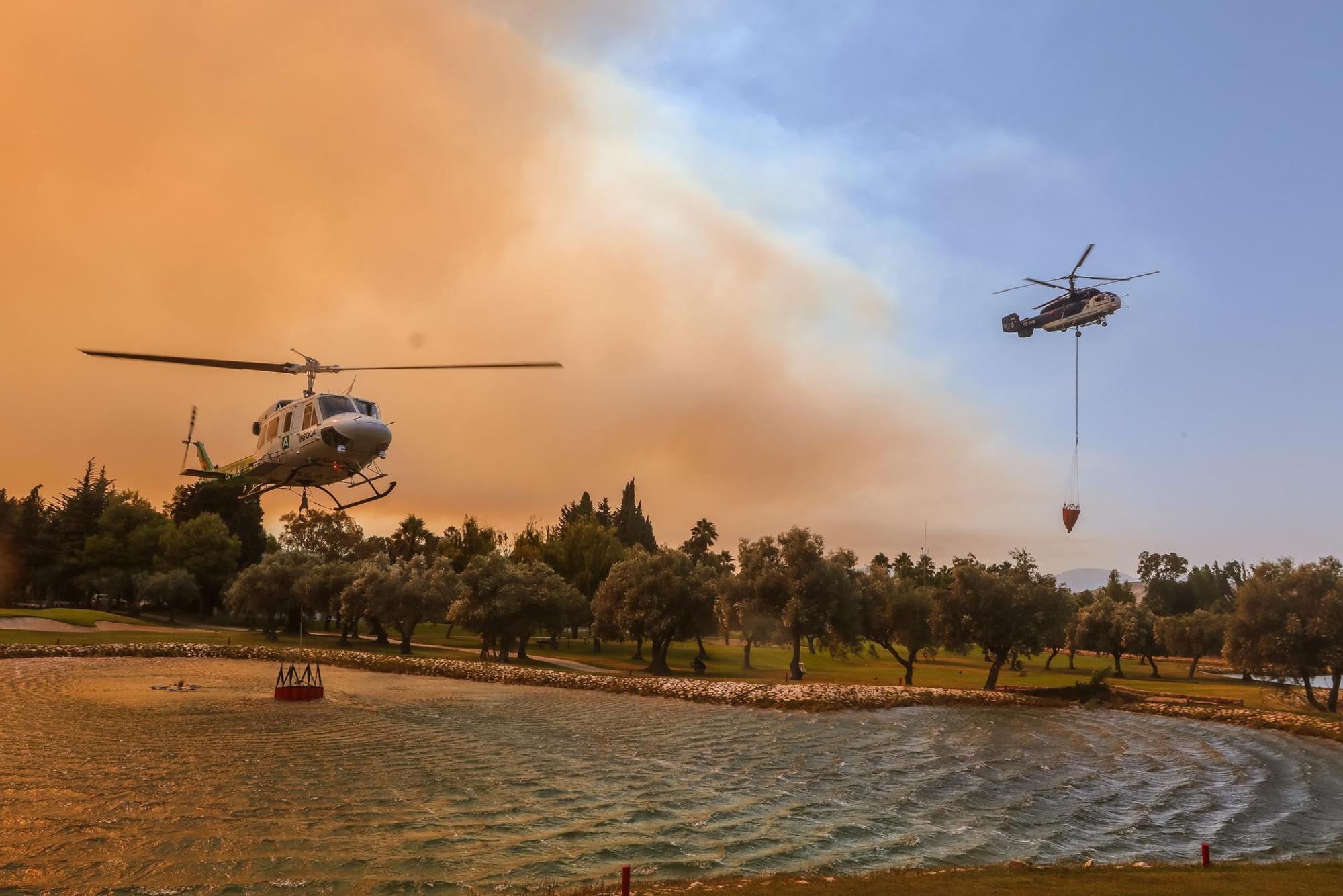 Waldbrand Spanien dpa 160722