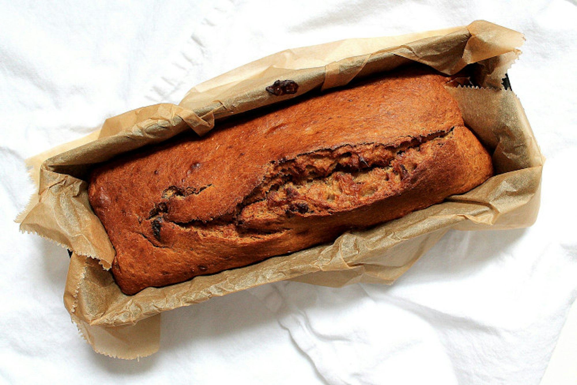 Bananenbrot mit Cranberries