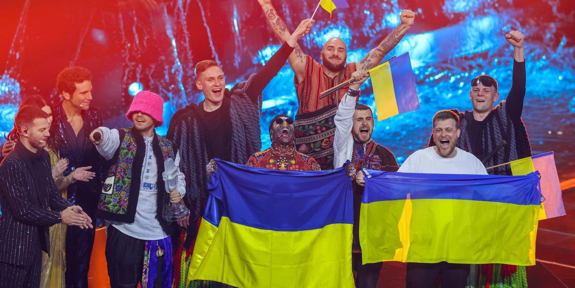 ESC Ukraine Jubel dpa 150522