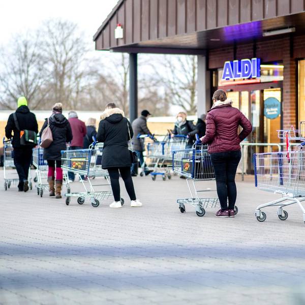 Aldi Schlange