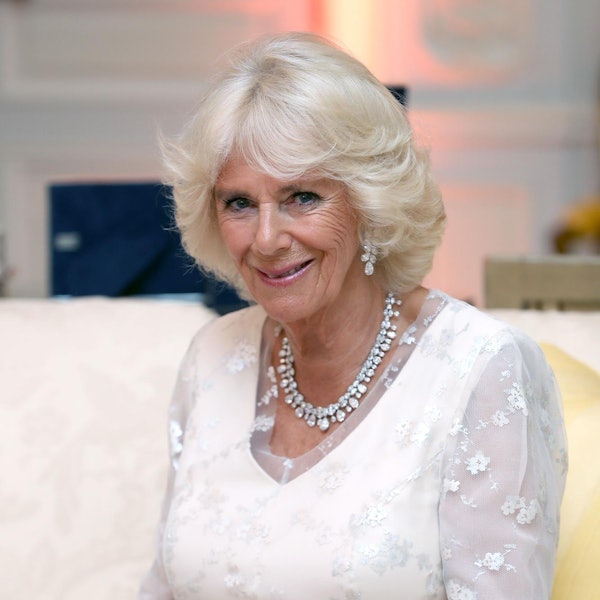 Camilla bei Trump-Besuch