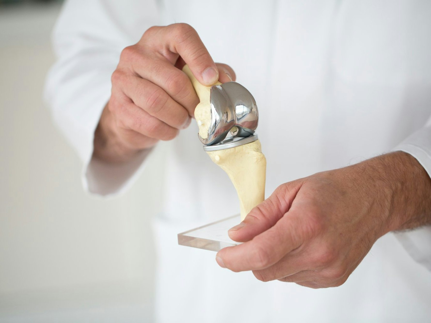 maximale Passgenauigkeit seines Gelenkersatzes