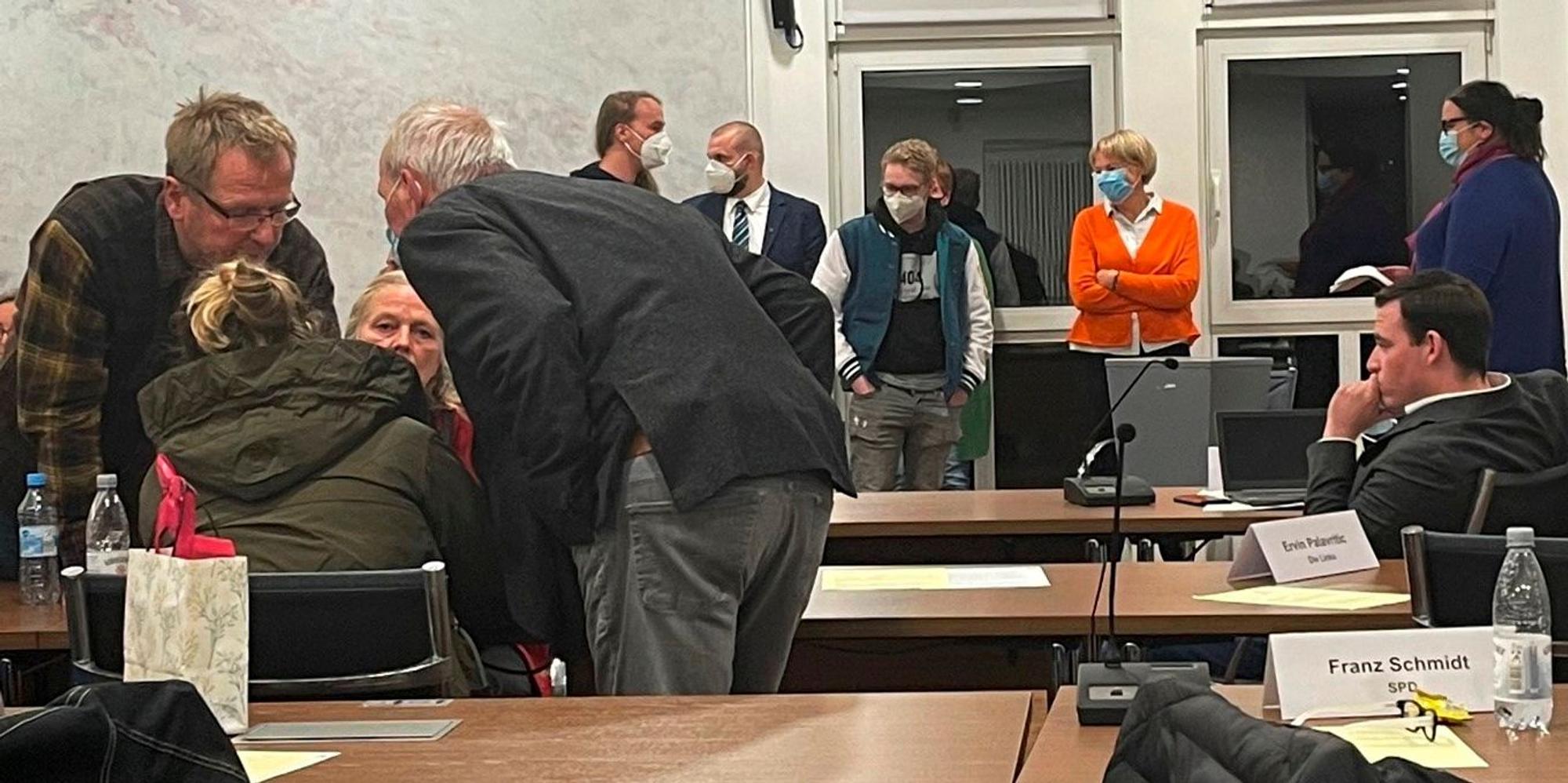 Ratssitzung Erftstadt zu Gerd Schiffer