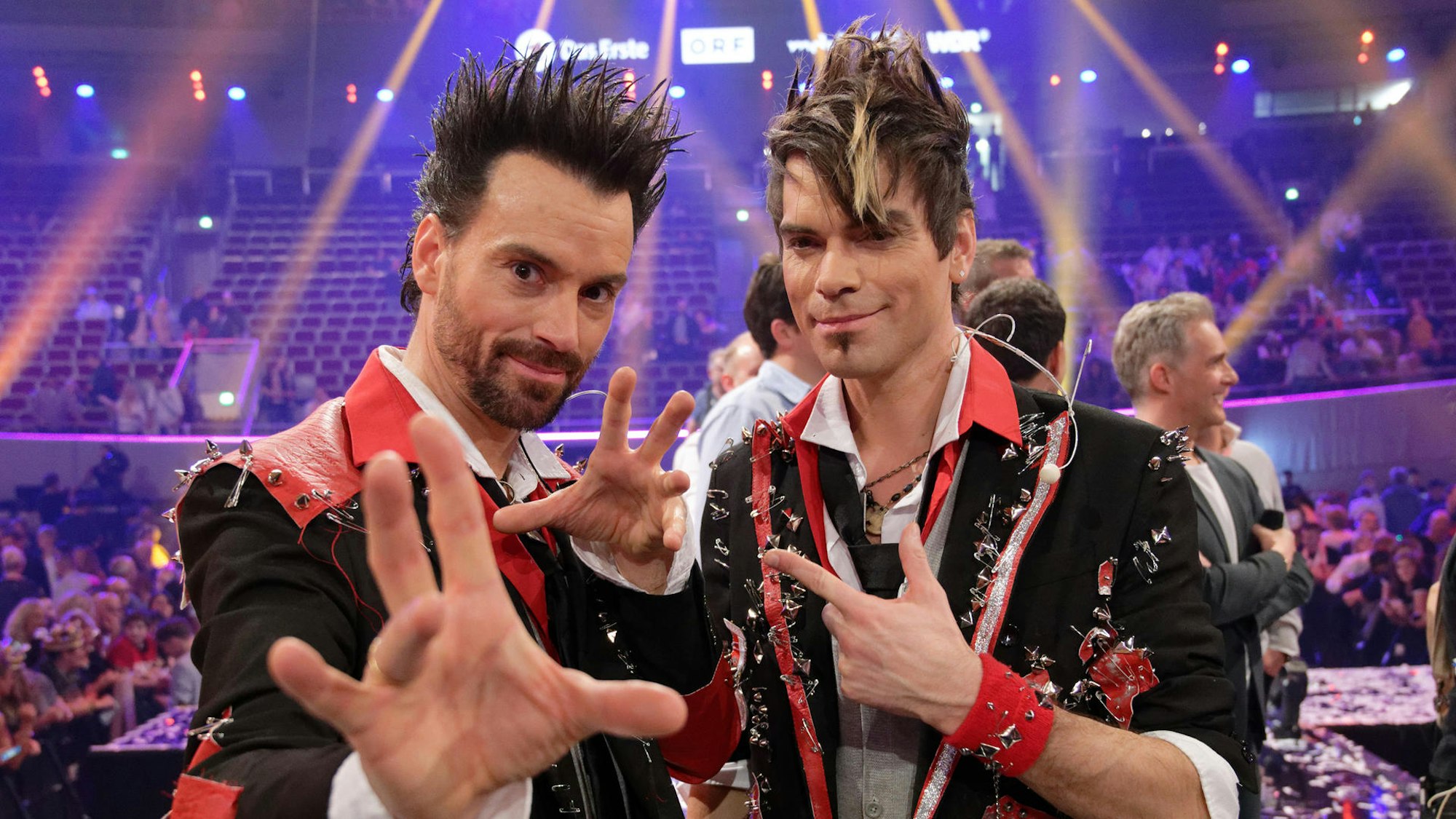 Ehrlich Brothers vor einem Auftritt.