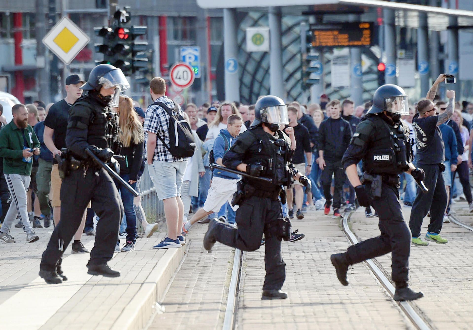 Chemnitz Polizisten