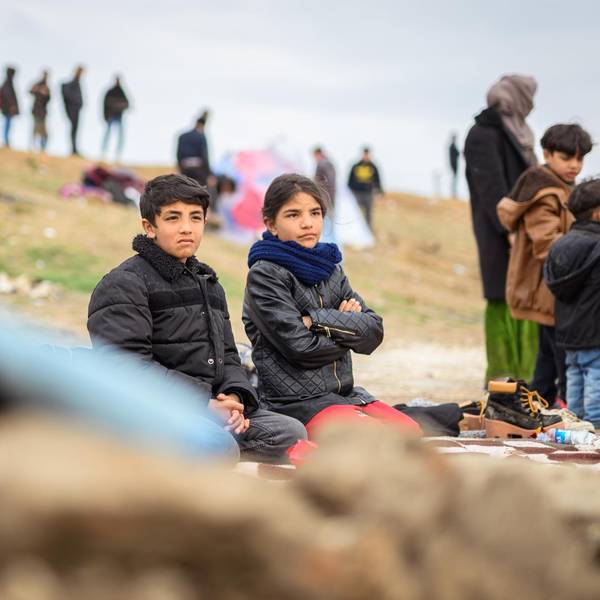 Flüchtlinge in Edirne