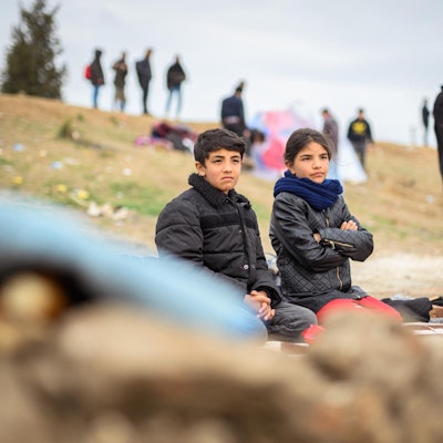 Flüchtlinge in Edirne